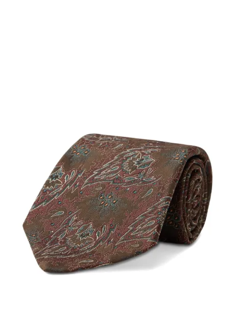 Ralph Lauren RRL paisley-jacquard tie