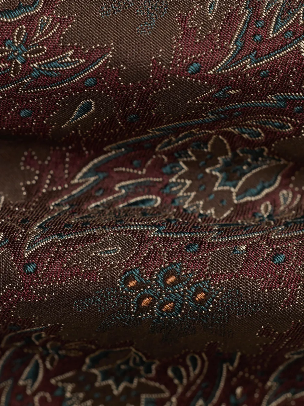 Ralph Lauren RRL Stropdas met paisley-jacquard Bruin