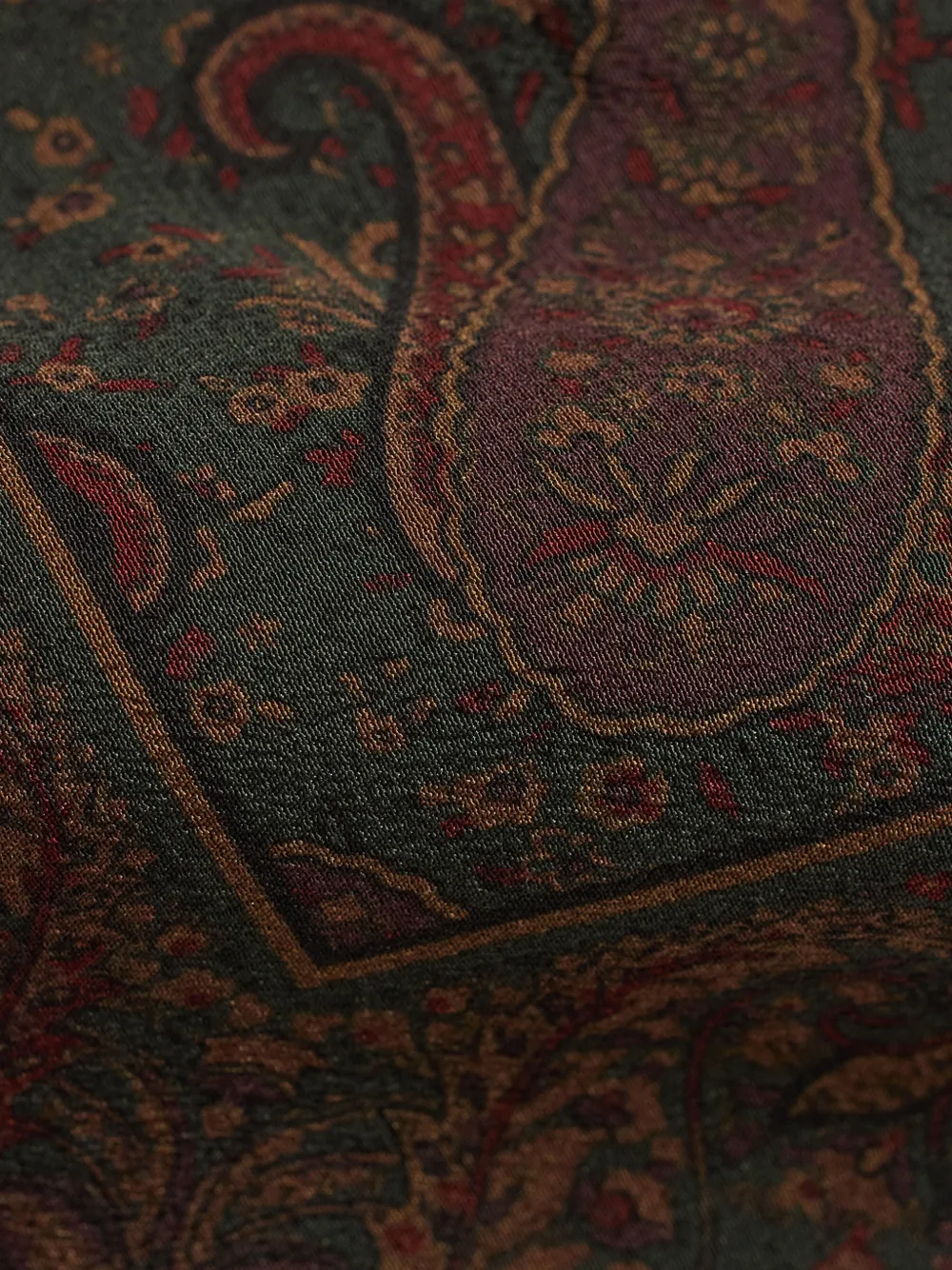 Ralph Lauren Purple Label Stropdas met paisley-print Groen