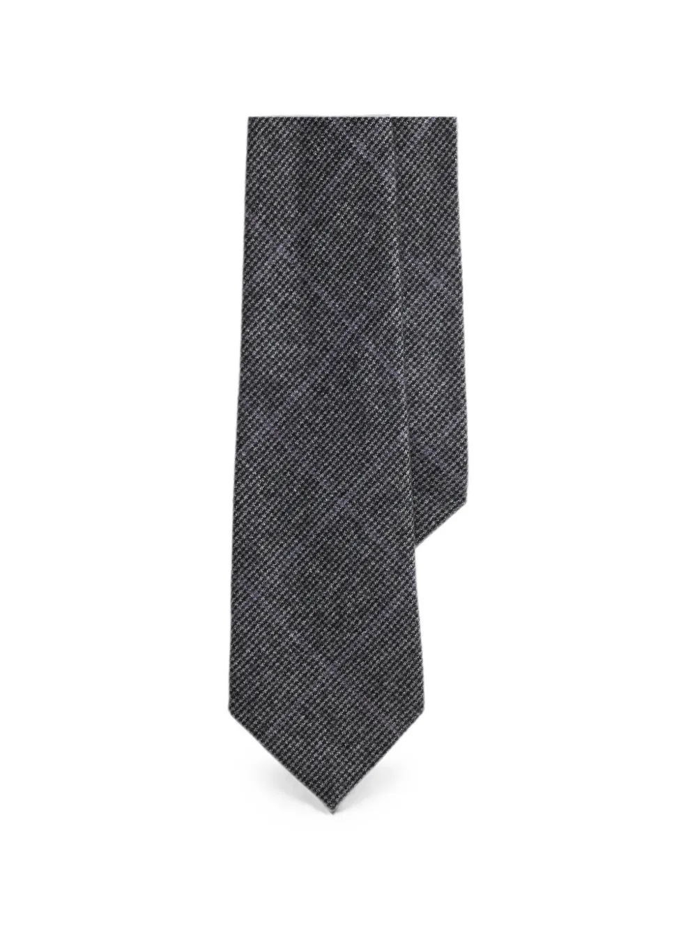 Ralph Lauren Purple Label Cravatta a quadri - Grigio