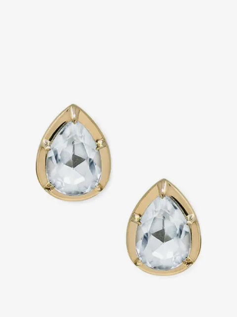 Anzie Mélia Pear stud earrings
