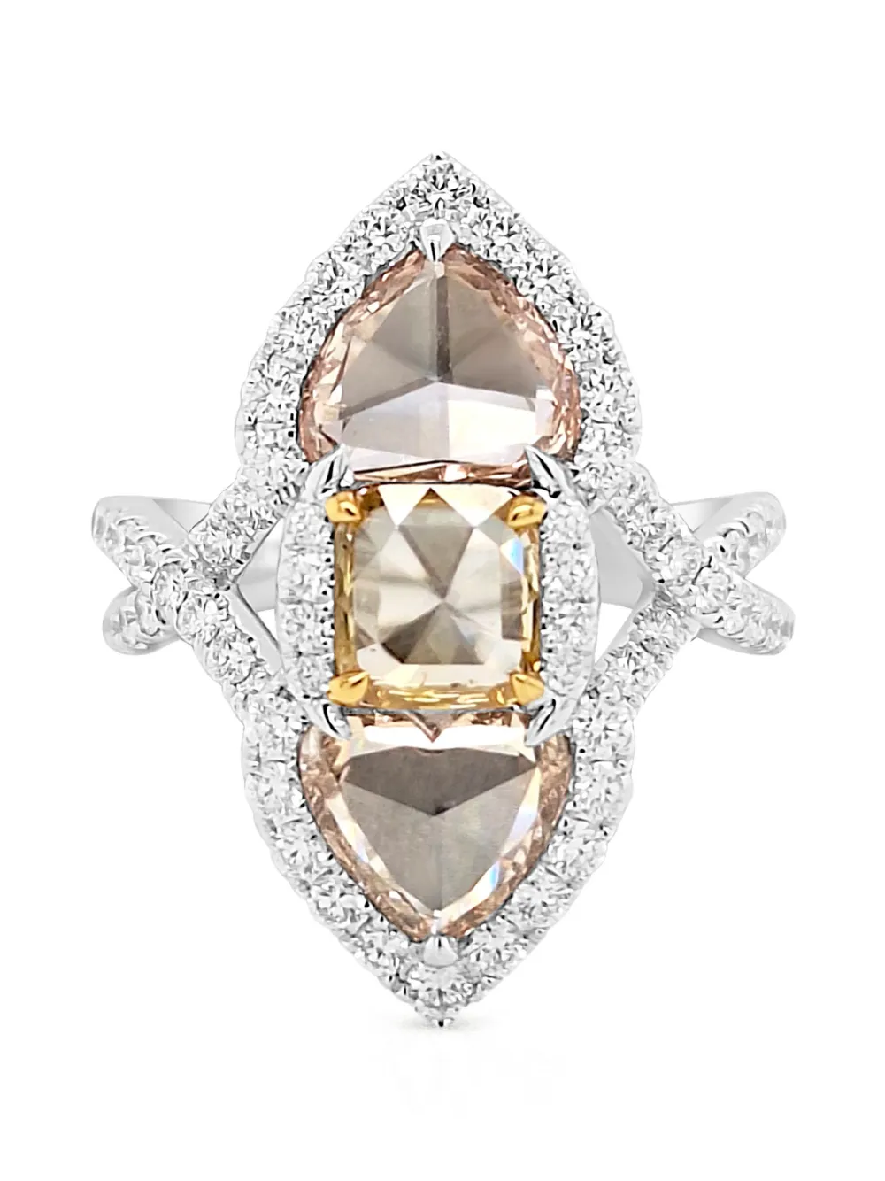 HYT Jewelry cocktail diamond ring - Argento