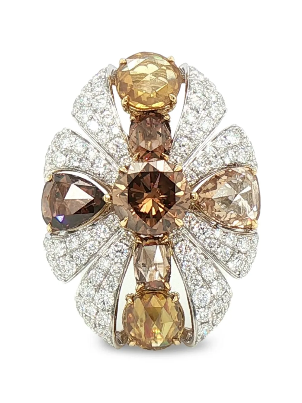 HYT Jewelry cocktail diamond ring - Argento