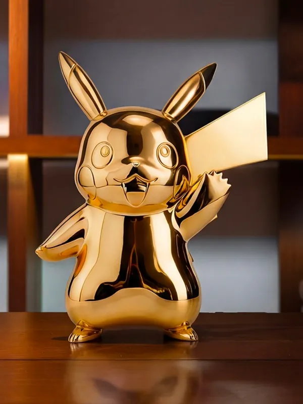 【新品未使用】ピカチュウ　仏製30周年記念モデル　LEBLON DELIENNE LEBLON DELIENNE Pikachu 30th Anniversary Sculpture | Gold