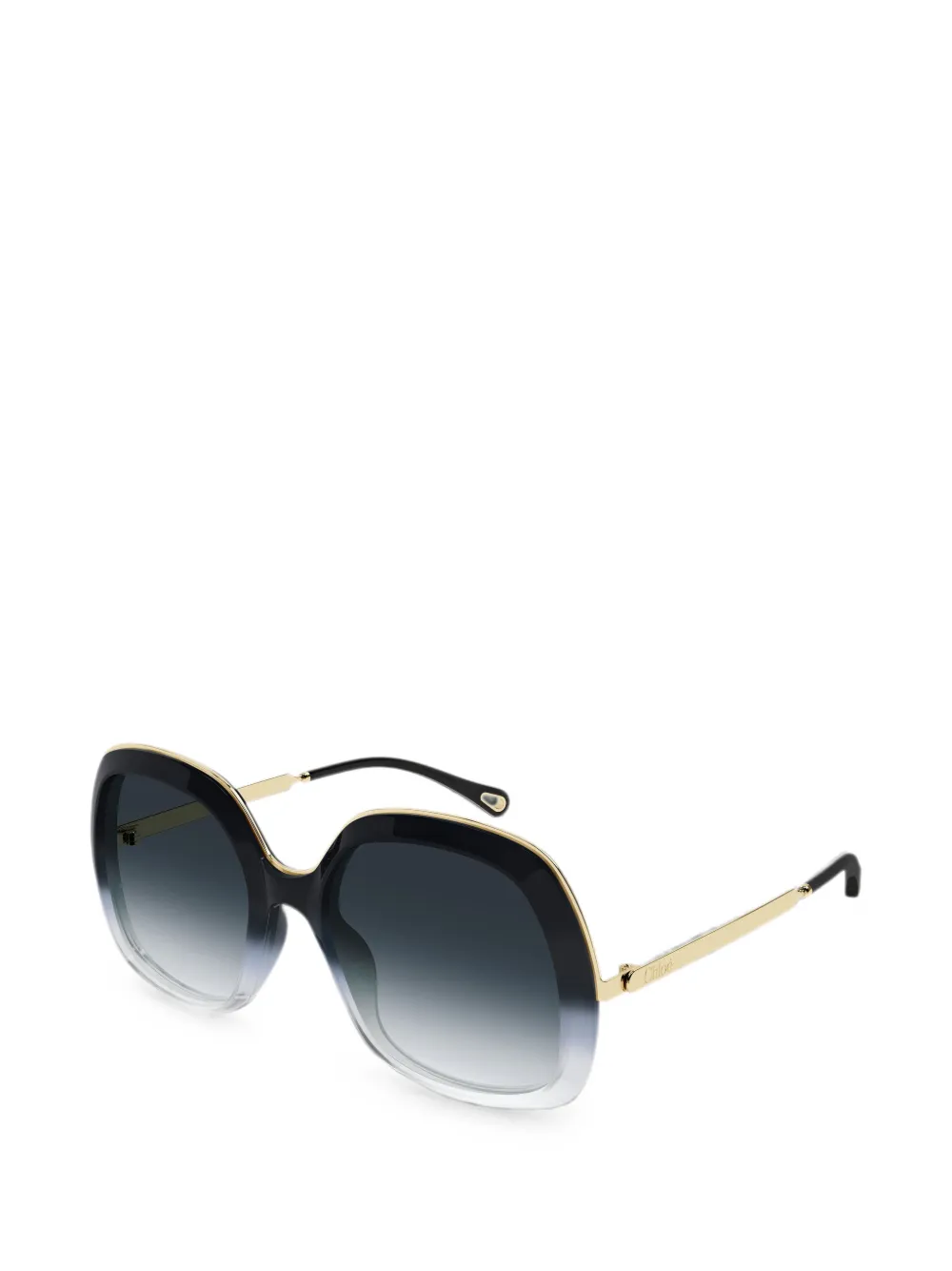 Chloé Eyewear gradient square-frame sunglasses Grijs