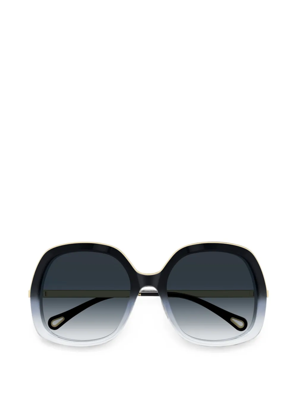 Chloé Eyewear gradient square-frame sunglasses - Grau