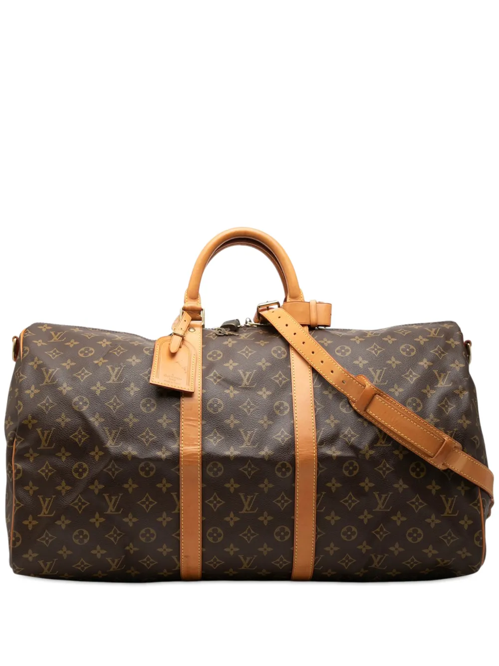 Louis Vuitton Pre-Owned 1994 Monogram Keepall Bandouliere 55 travel bag - Brown