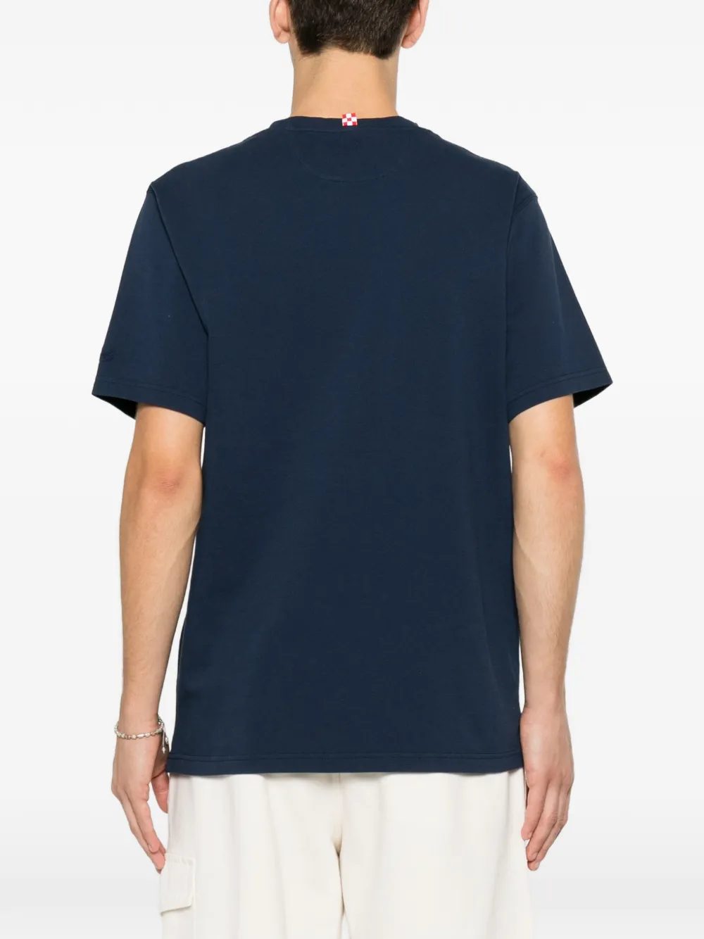 MC2 Saint Barth Bakewell T-shirt met ronde hals Blauw