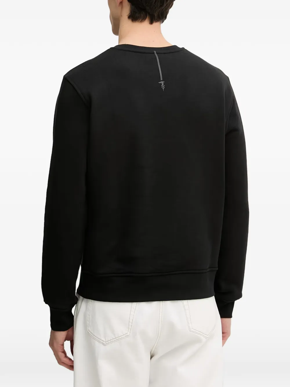 Trussardi Trui met logoprint Zwart