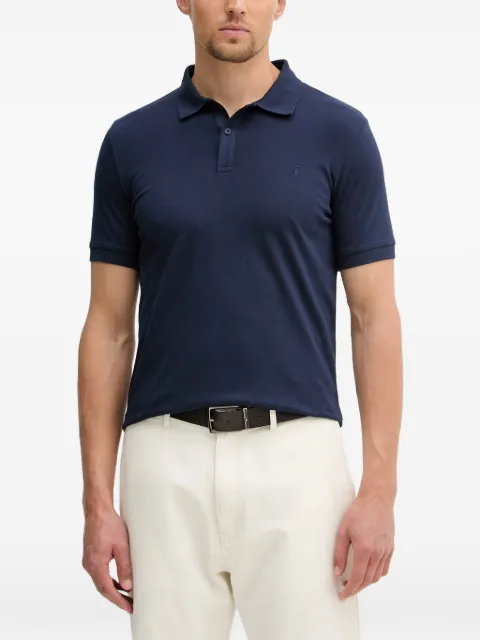 Trussardi logo-embroidered short-sleeve polo shirt