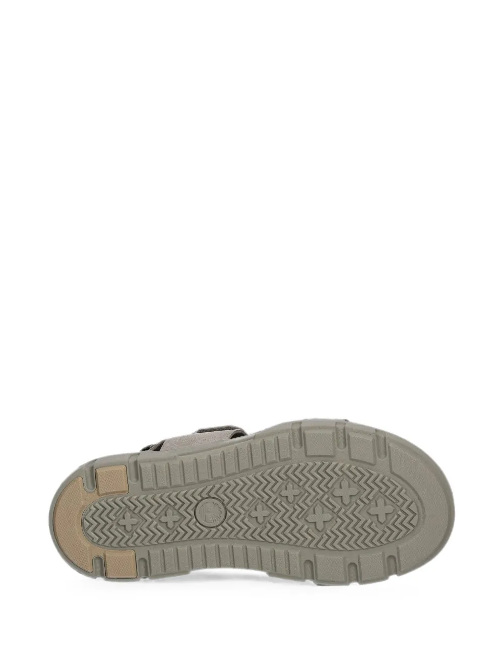 Timberland touch-strap suede sandals Grijs