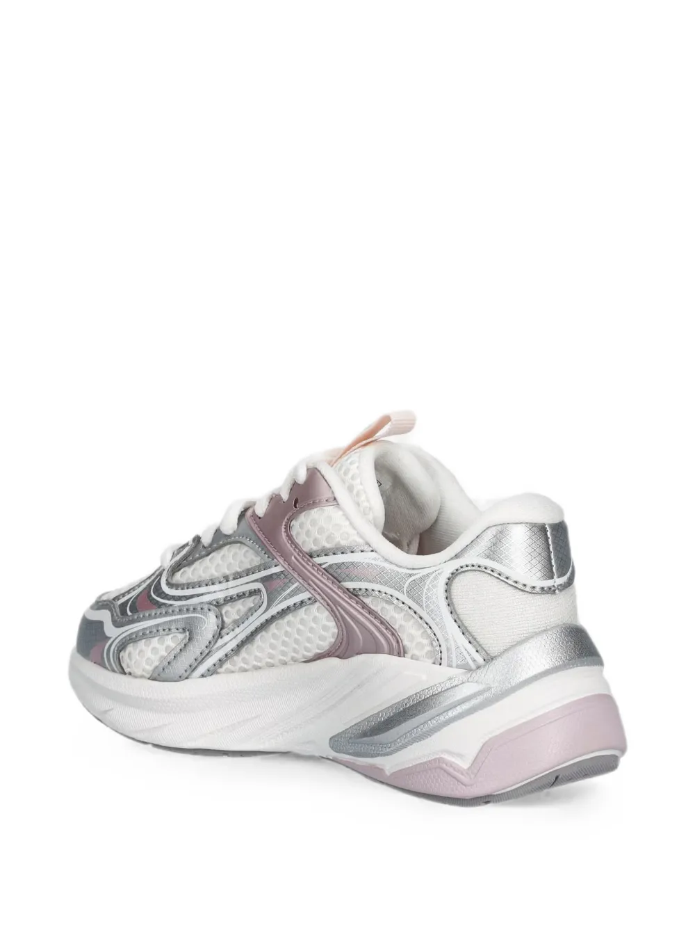 Skechers Sneakers met mesh vlakken Wit