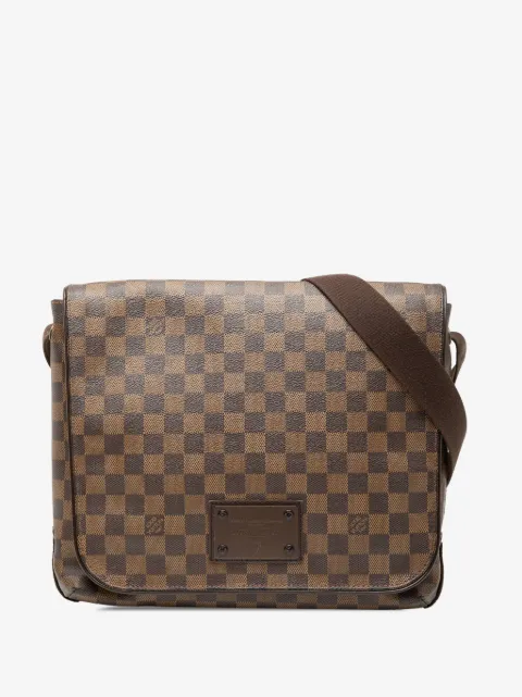 Louis Vuitton Pre-Owned 2009 Damier Ebene Brooklyn MM crossbody bag