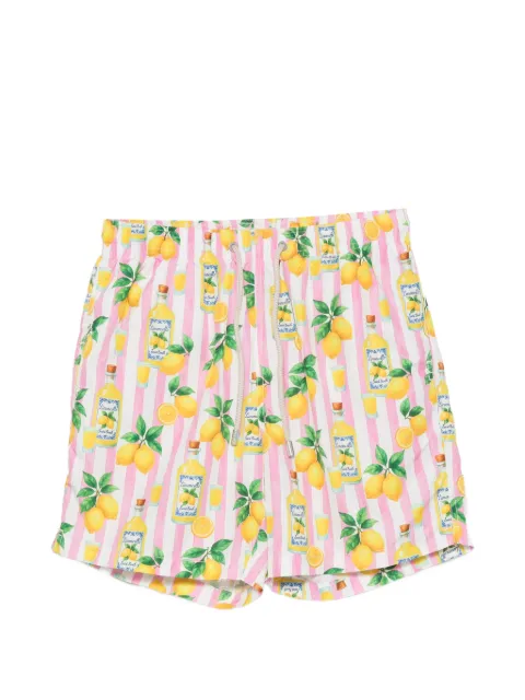 MC2 Saint Barth lighting limoncello-print swim shorts