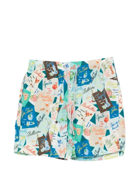 MC2 Saint Barth short de bain Lighting à imprimé cocktail