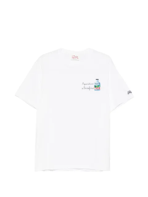 MC2 Saint Barth x Gin T-shirt con ricamo Portofino