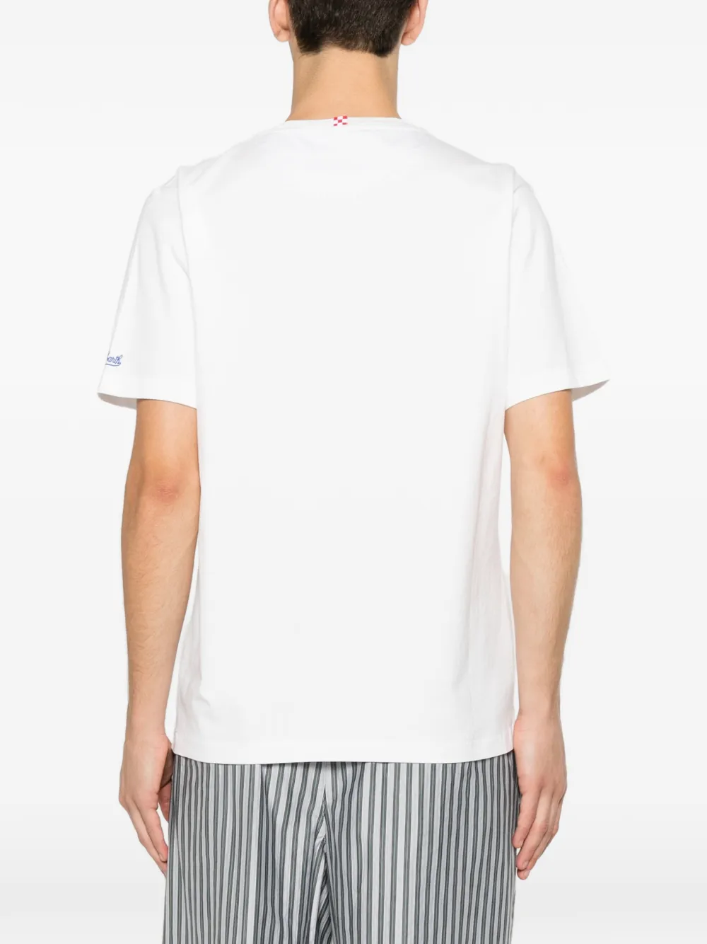 MC2 Saint Barth Blanche T-shirt met apenprint Wit