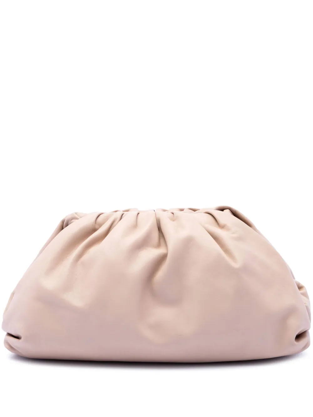 Bottega Veneta Pre-Owned 2012-2026 Lambskin The Pouch clutch bag - Marrone