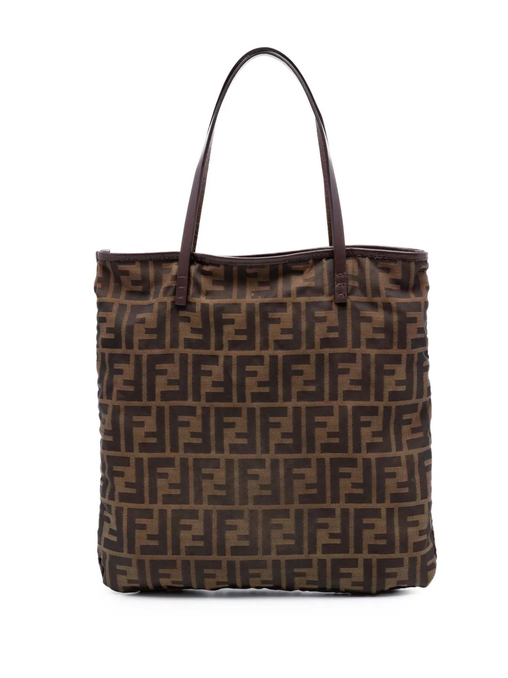 Fendi Pre-Owned 2000-2010 Zucca Canvas tote bag - Marrone