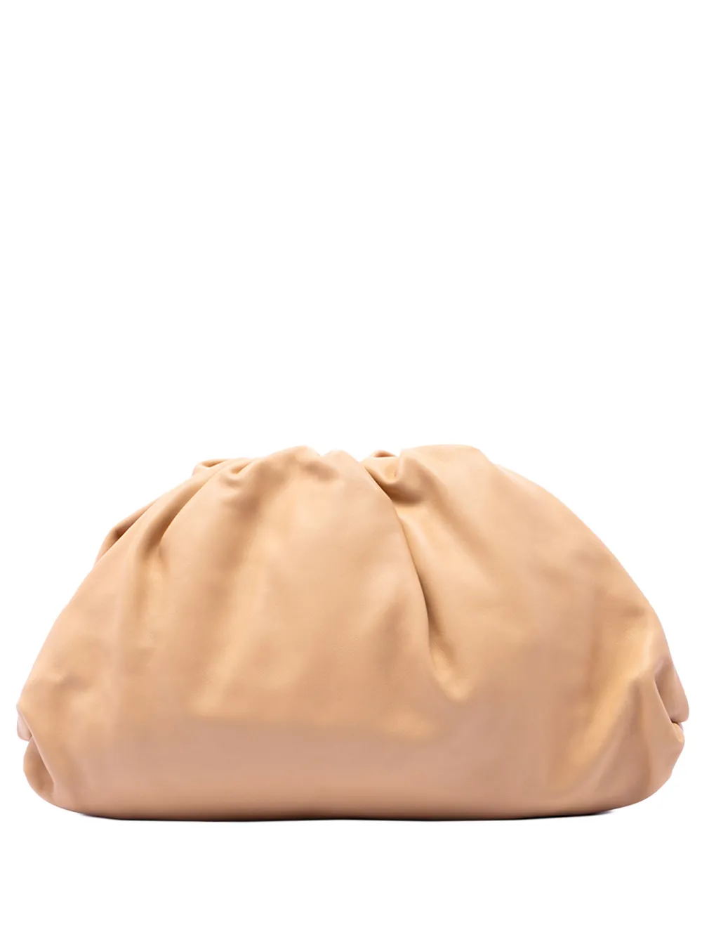 Bottega Veneta Pre-Owned 2012-2026 Lambskin The Pouch clutch bag - Braun