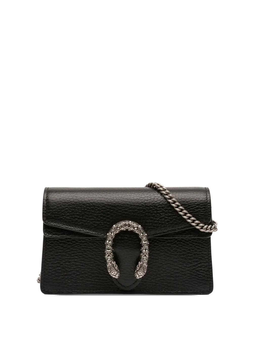 Gucci Pre-Owned 2016-2026 Mini Calfskin Dionysus crossbody bag - Nero