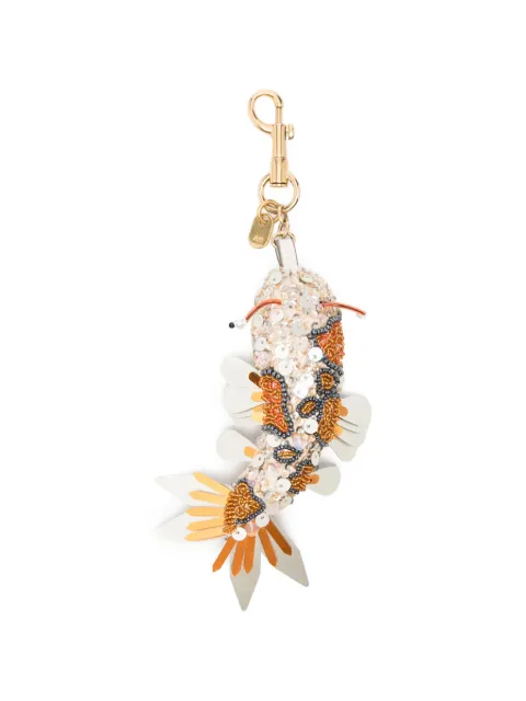 Anya Hindmarch Koi sequin-embellished keyring
