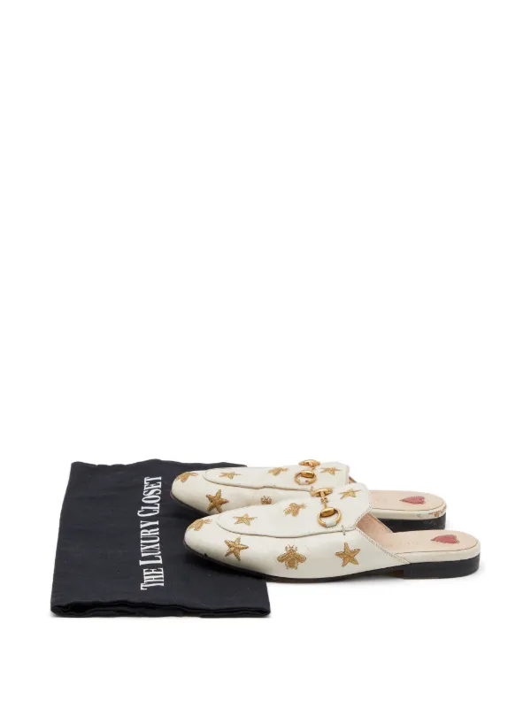 Gucci Pre-Owned プリンスタウン ホースビット ミュール
