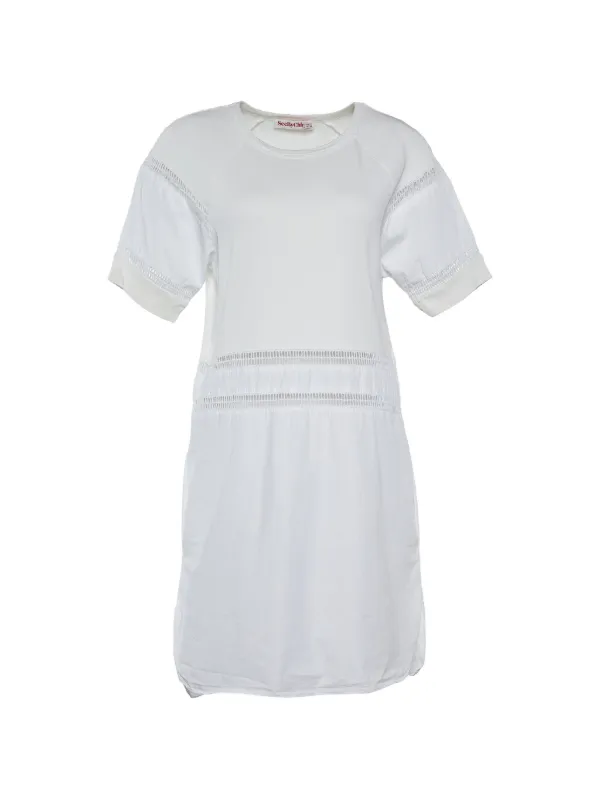 see by chloe lace dress See By Chloé lace-insert Dress | White