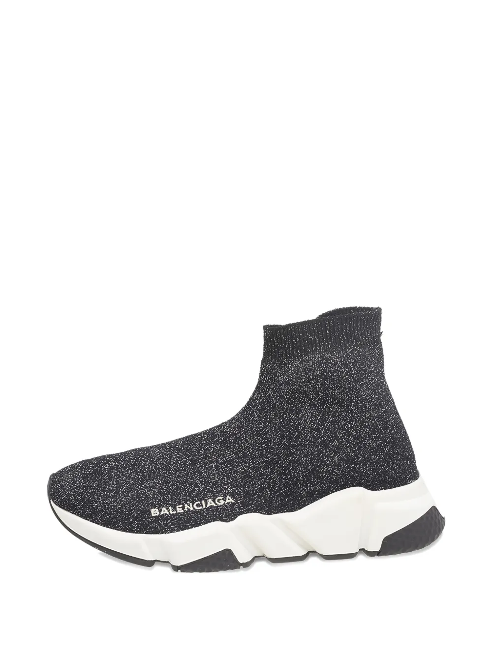 Balenciaga Pre-Owned Speed Trainer glitter sneakers - Grigio