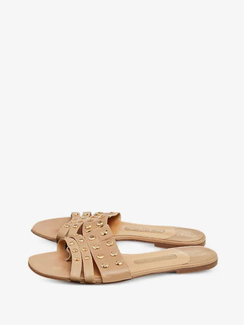 Gina embellished slide sandals