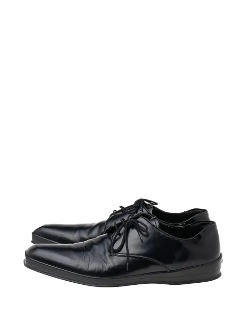 Prada Pre-Owned patent leather oxford shoes