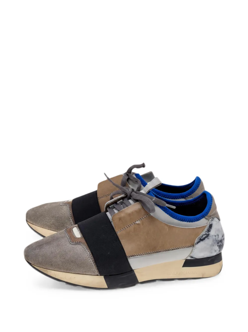 Balenciaga Pre-Owned Race Runner sneakers - Grigio
