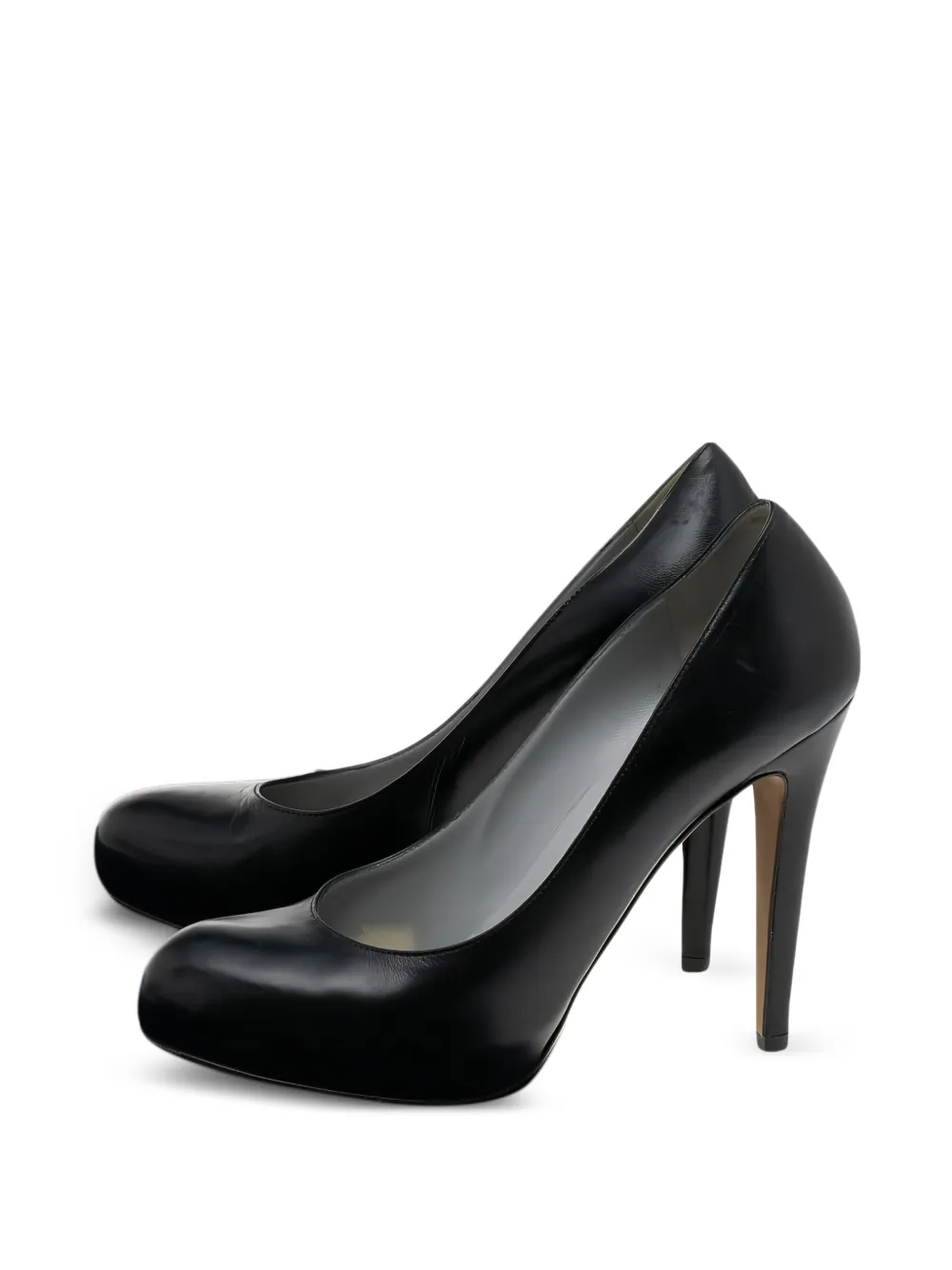 Sergio Rossi round-toe pumps - Schwarz