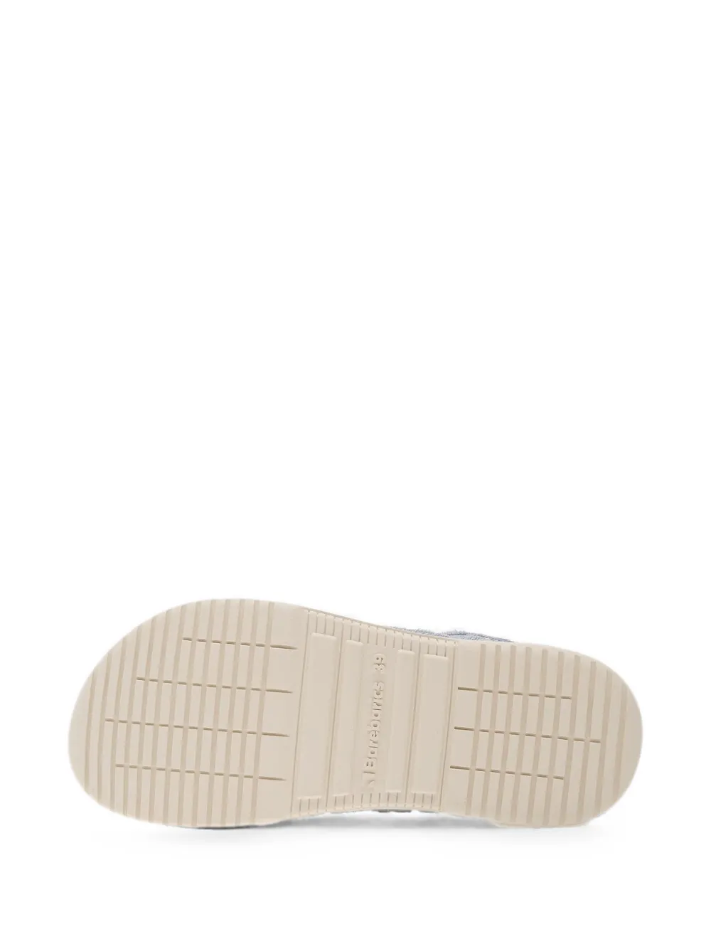 Barebarics Zing Denim sneakers met vlakken en franje Blauw