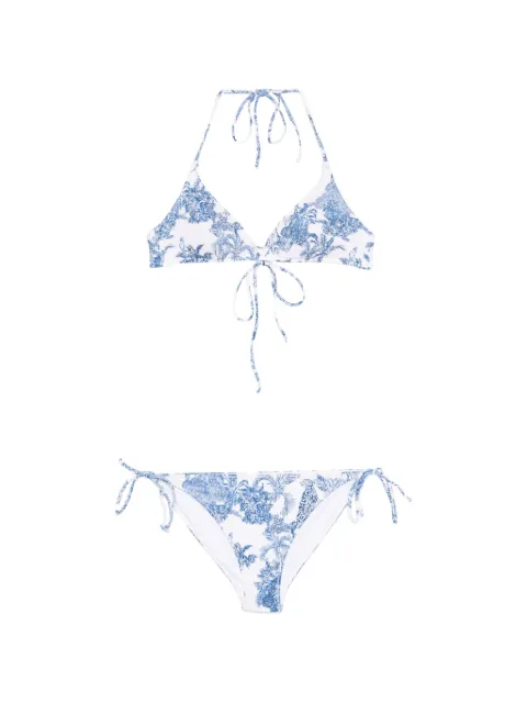 MC2 Saint Barth Toile de Jouy-print bikini