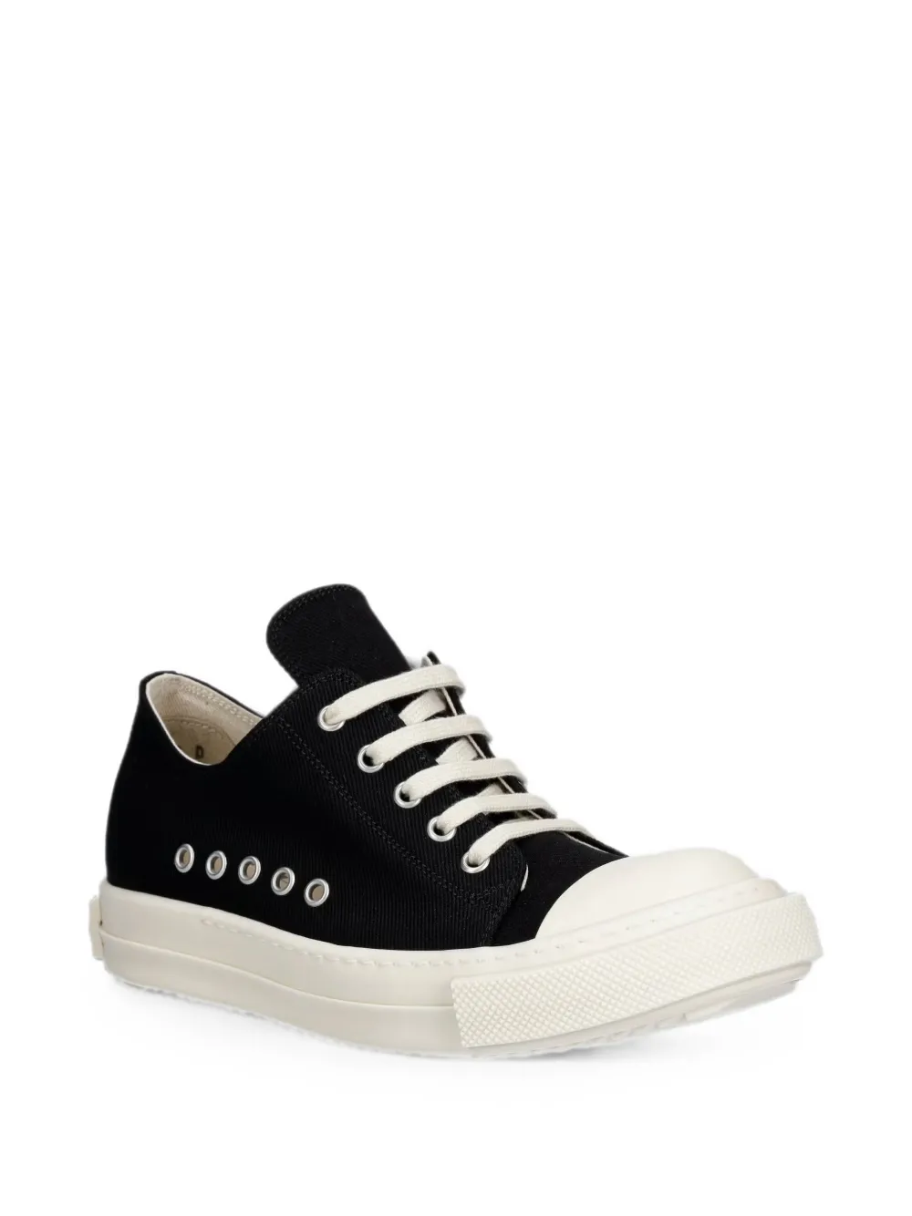 Rick Owens DRKSHDW low-top lace-up sneakers Zwart