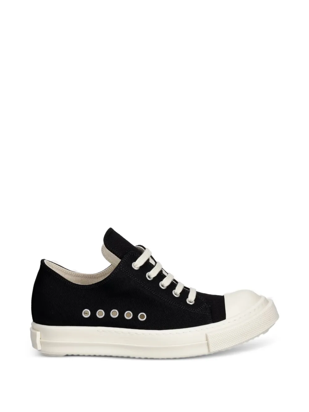Rick Owens DRKSHDW low-top lace-up sneakers Zwart