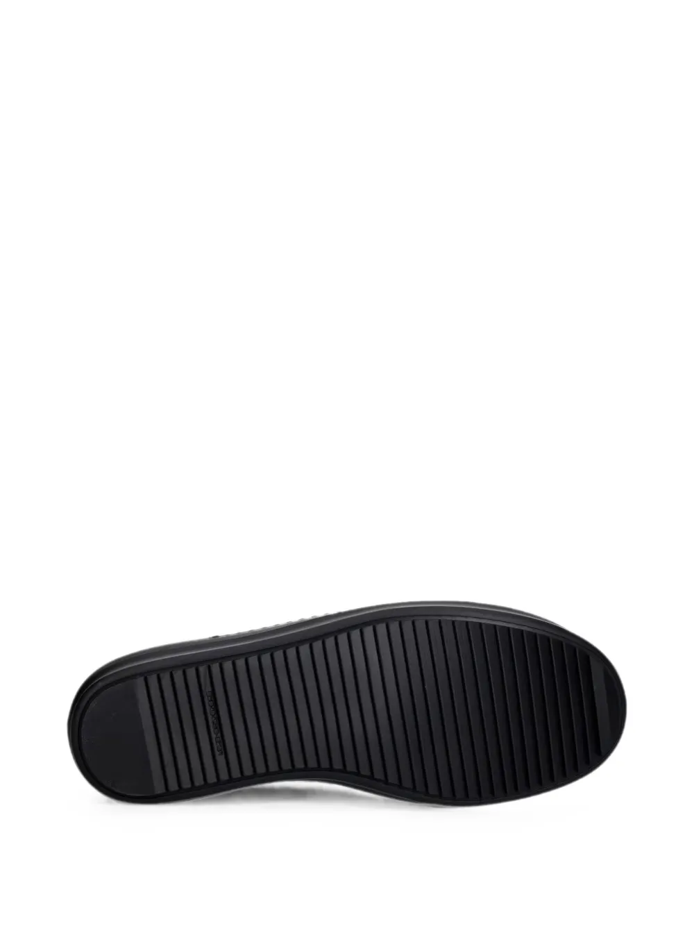 Rick Owens DRKSHDW lace-up zip-fastening sneakers Zwart