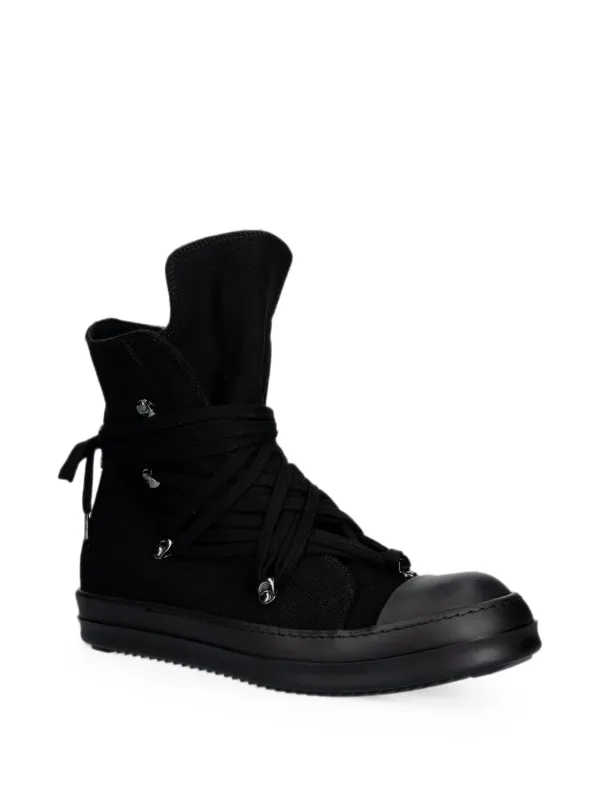Rick Owens DRKSHDW Tênis Megalace® | Preto | FARFETCH BR