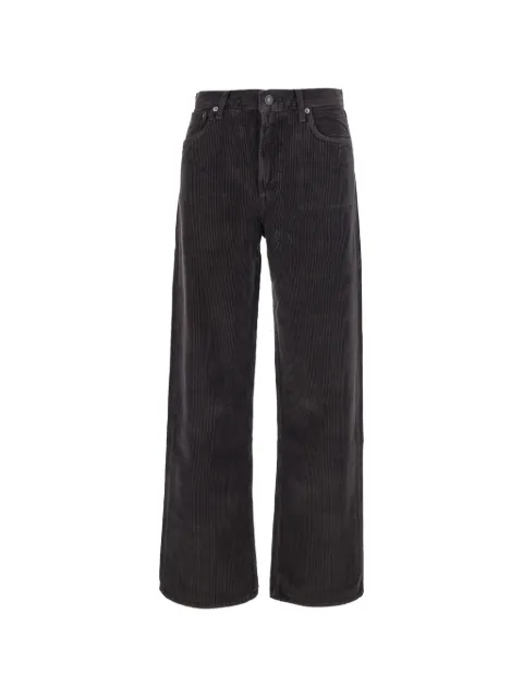 AGOLDE corduroy straight-leg trousers