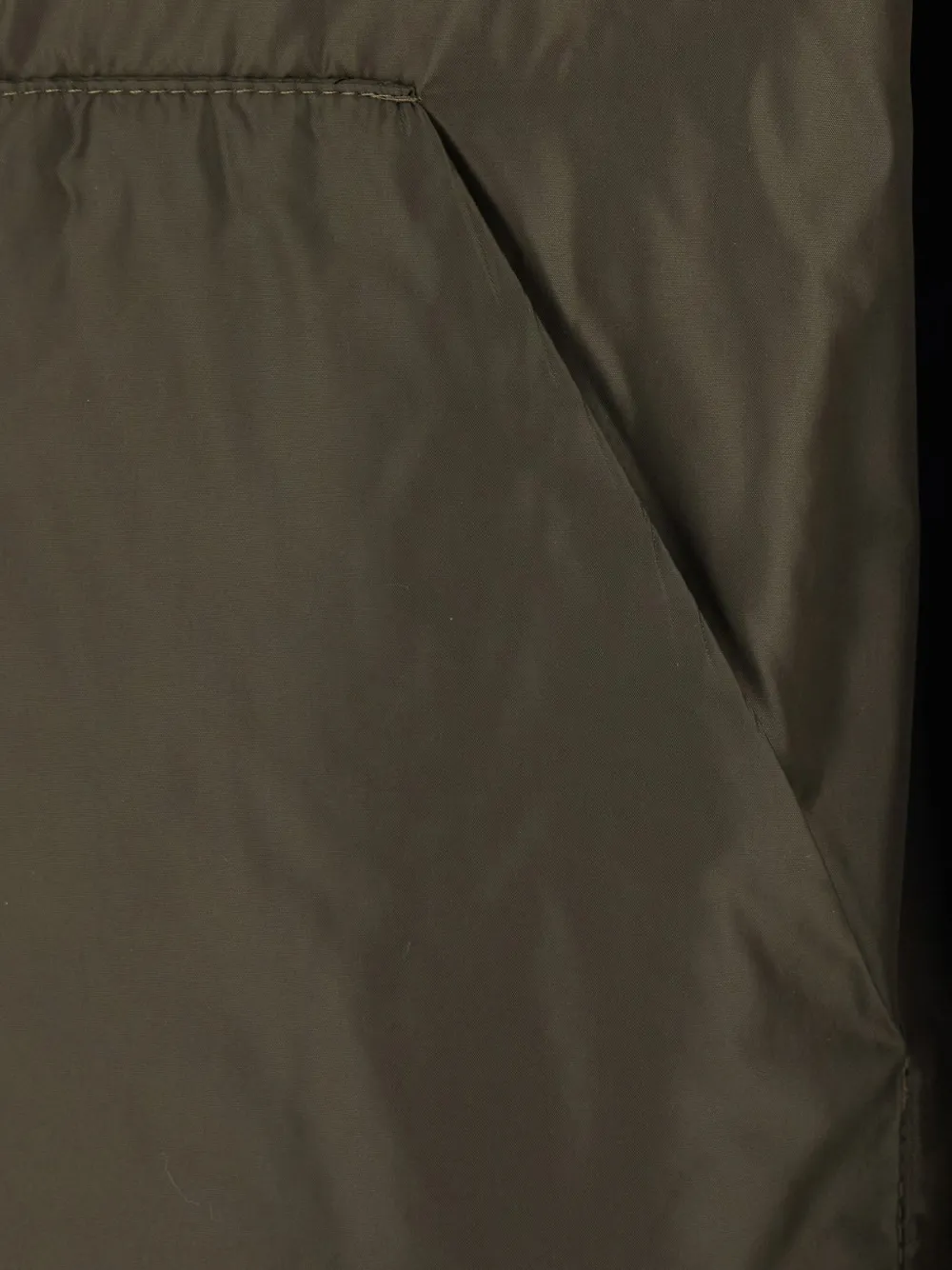 Aspesi Hooded Zip-up Jacket In Multi