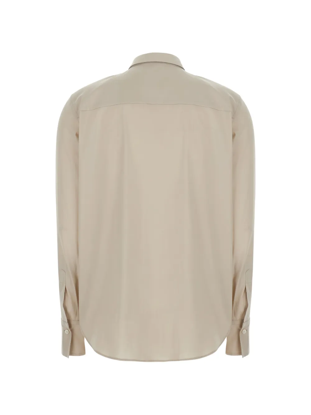 Brunello Cucinelli Blouse met lange mouwen Beige