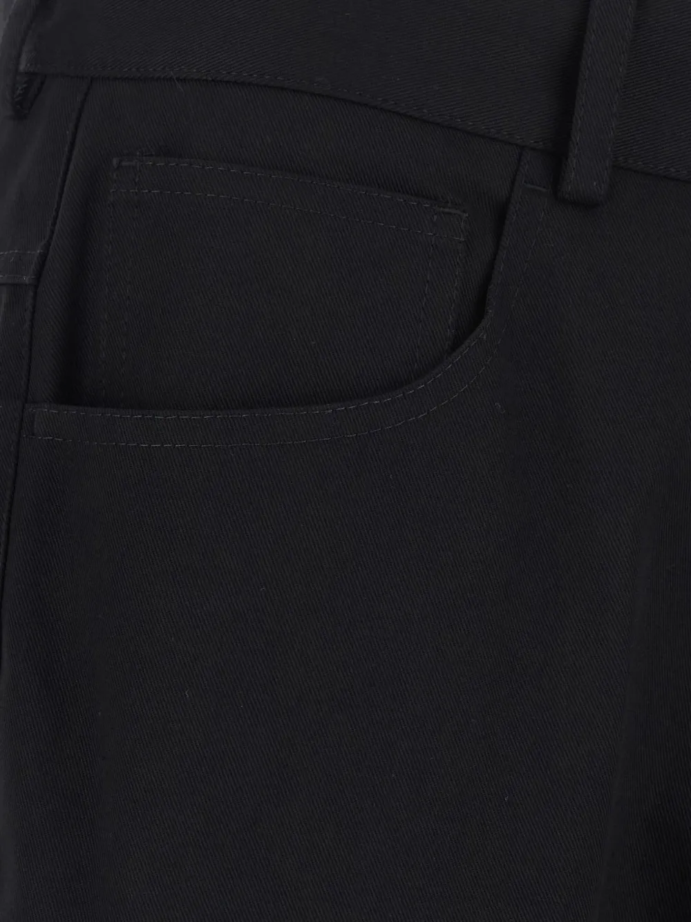 AMIRI Pantalon met geborduurd logo Zwart