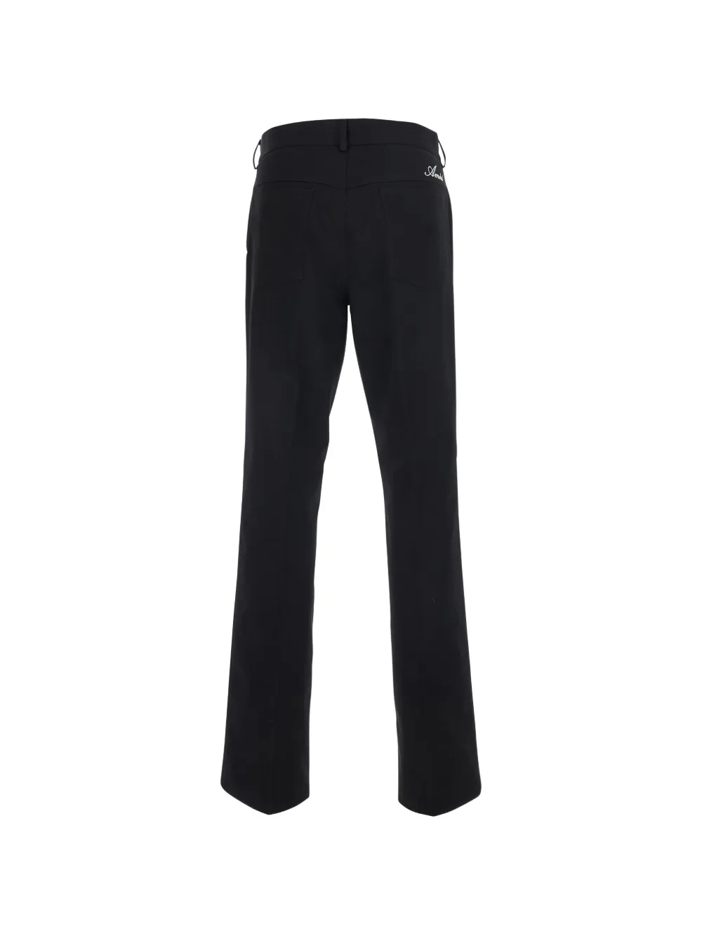 AMIRI Pantalon met geborduurd logo Zwart