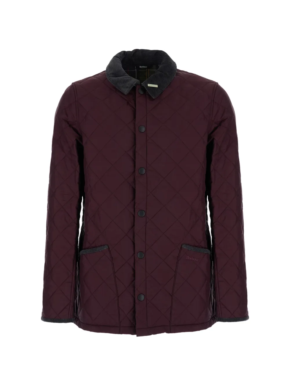 Barbour Icons Heritage Liddesdale Diamond-quilted Jacket In Red