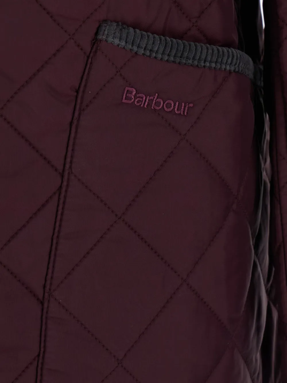 Barbour Icons Heritage Liddesdale jack met diamantquilting Rood