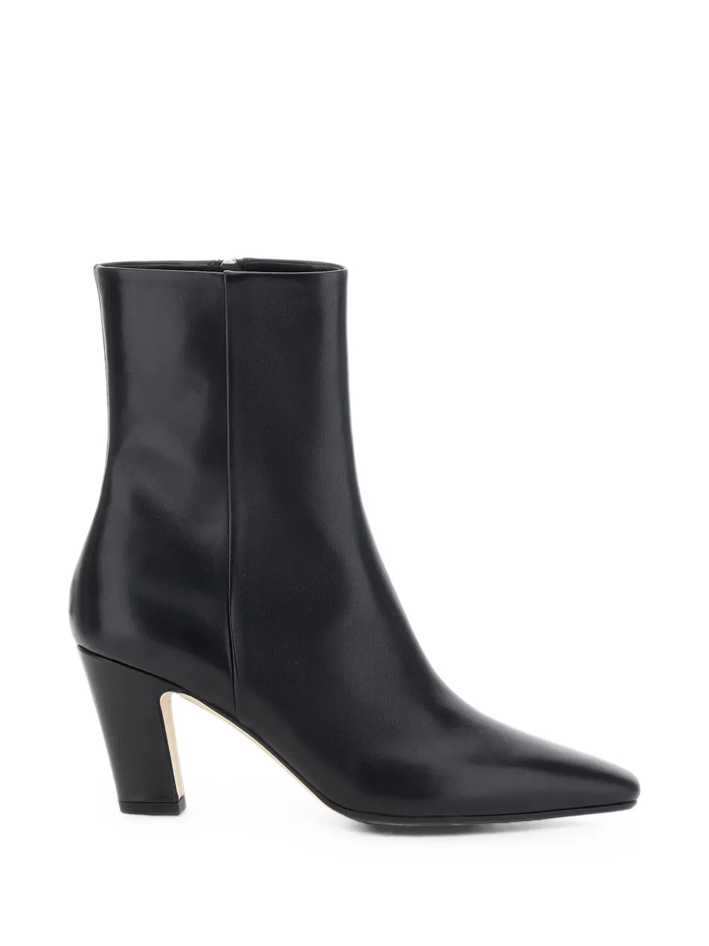 Aeyde pointed-toe leather ankle boots Zwart