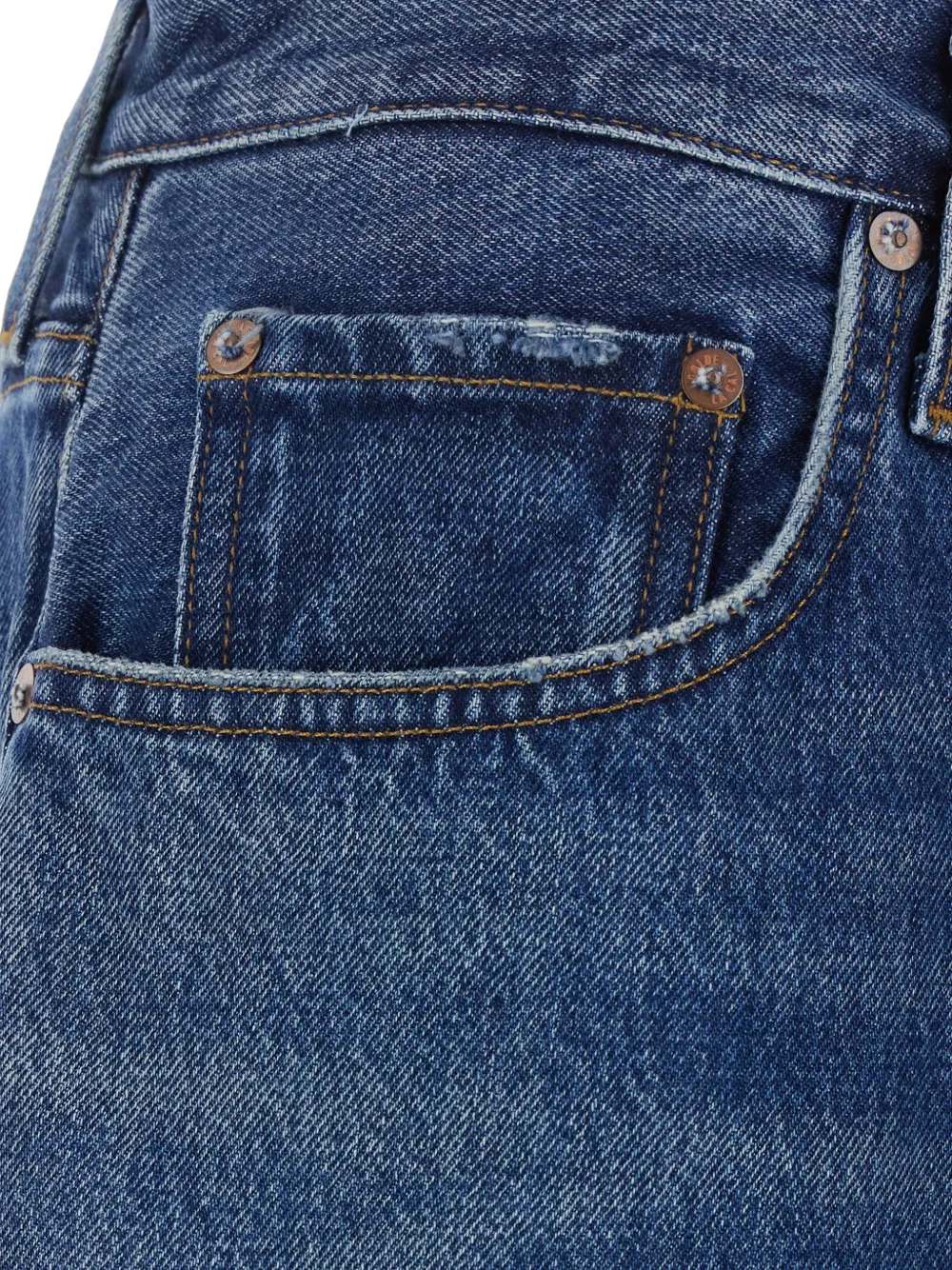 AGOLDE Magnus Straight-leg Jeans in Blue, view 3