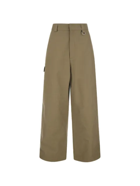 Balenciaga loose-fit workwear pants in khaki