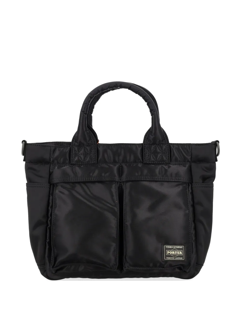 Porter-Yoshida & Co. Tanker panelled tote bag - Nero